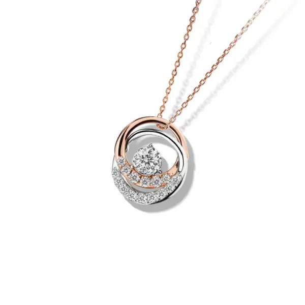 จี้เพชร Classic Round Glamour Pendant