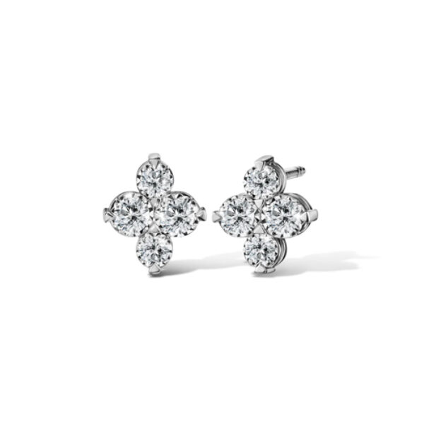 ต่างหูเพชร Barringtonia Earrings